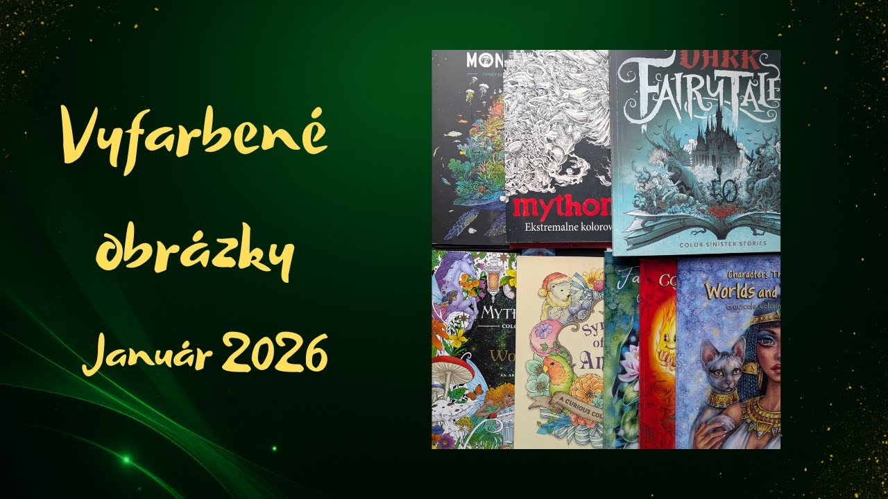 Vyfarbené Obrázky Január 2026 | Plány na Február