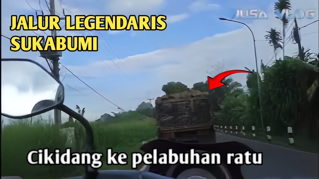 Salah Satu Jalur Paling Menantang di Sukabumi! Cikidang ke Pelabuhan Ratu