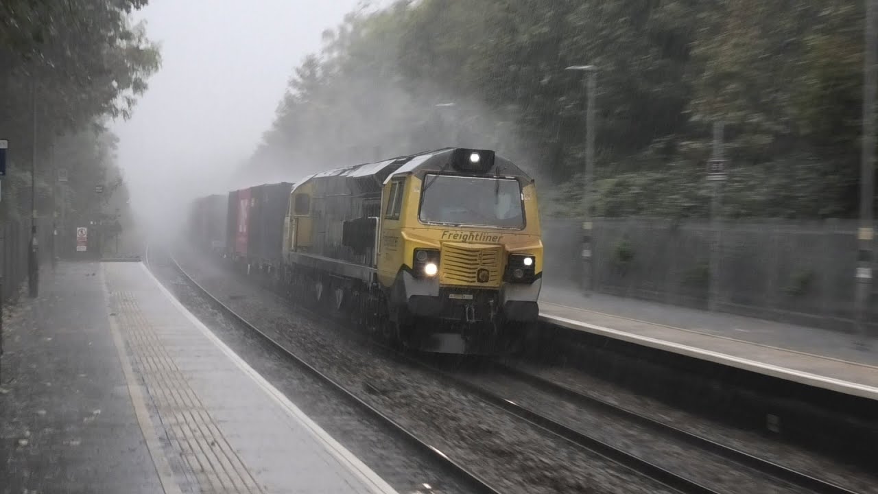 Trains in The Rain 2024 Part 2 - (July to Dec)