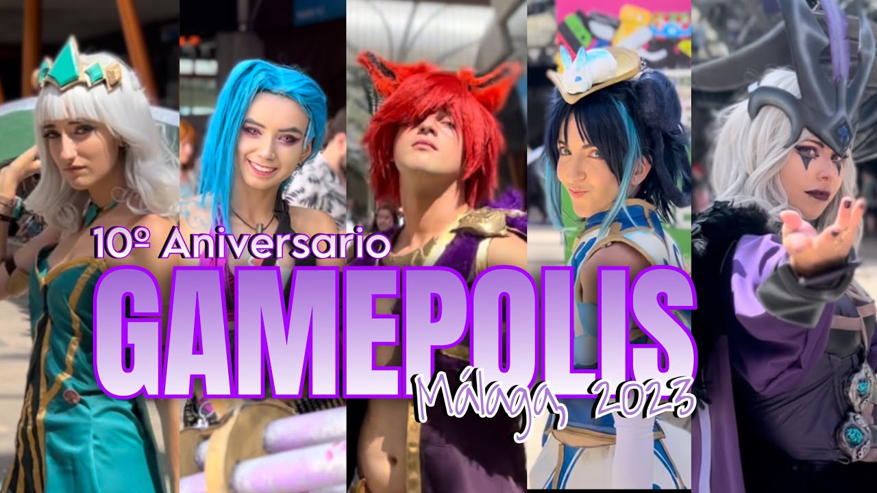 10º ANIVERSARIO GAMEPOLIS MÁLAGA 2023 | COSPLAY MUSIC VIDEO