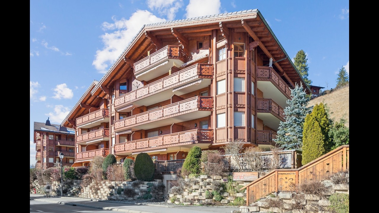 Grand Vire 2 à Gryon – Appartement 2 pièces au Pied des Pistes ! ❄️✨