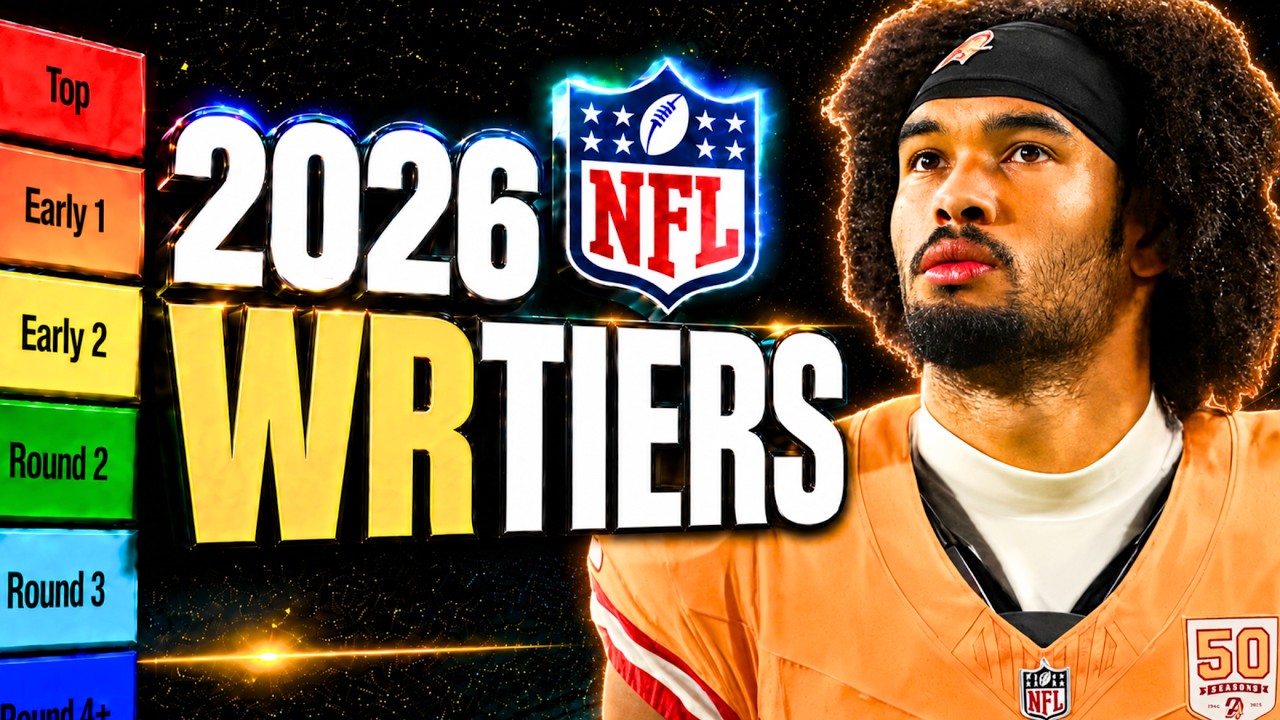 ОБНОВЛЕННЫЙ рейтинг топ-50 принимающих и тир-листы для Fantasy Football 2026