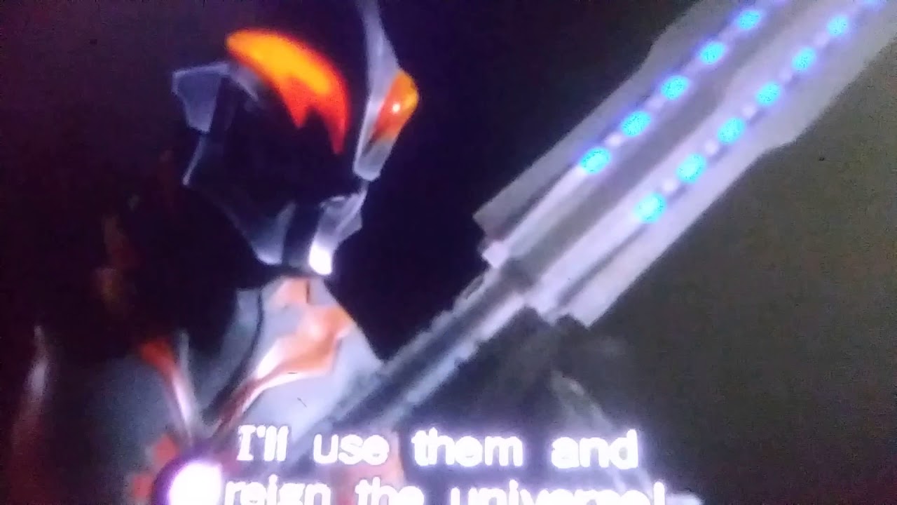 Blackadder punches. Ultraman Mebius