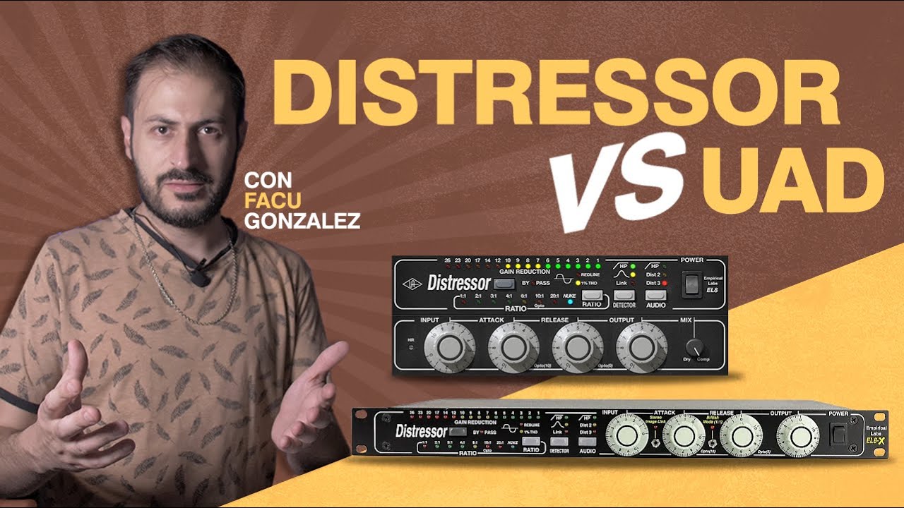 Empirical Labs DISTRESSOR REAL vs UAD con Facu Gzz 😎