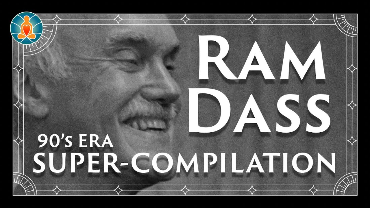 Ram Dass - Super Compilation | 90's Era 1 | [Black Screen / No Music / Full Lecture]