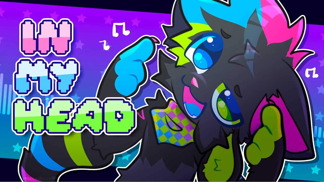 in my head 🩷💙💚 |  animation meme | flash warning!