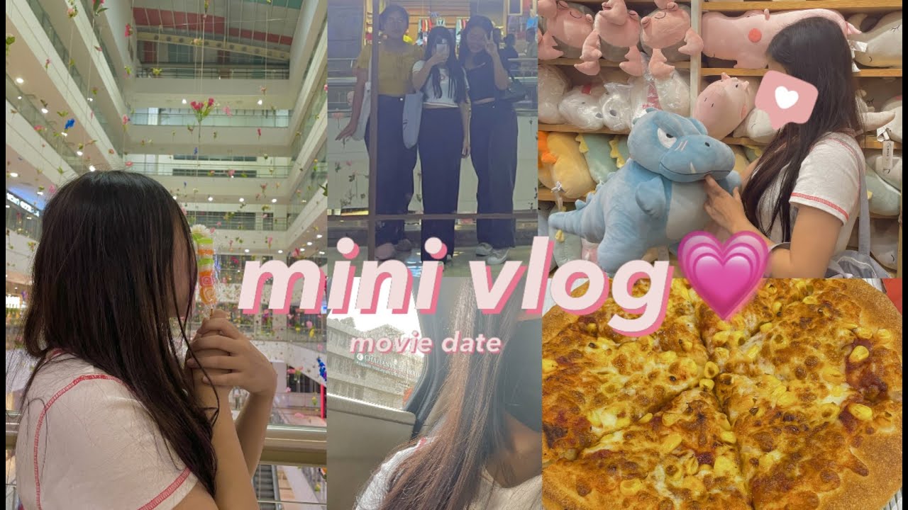 🌷mini-vlog (movie date with my friends) 🎥 🍿