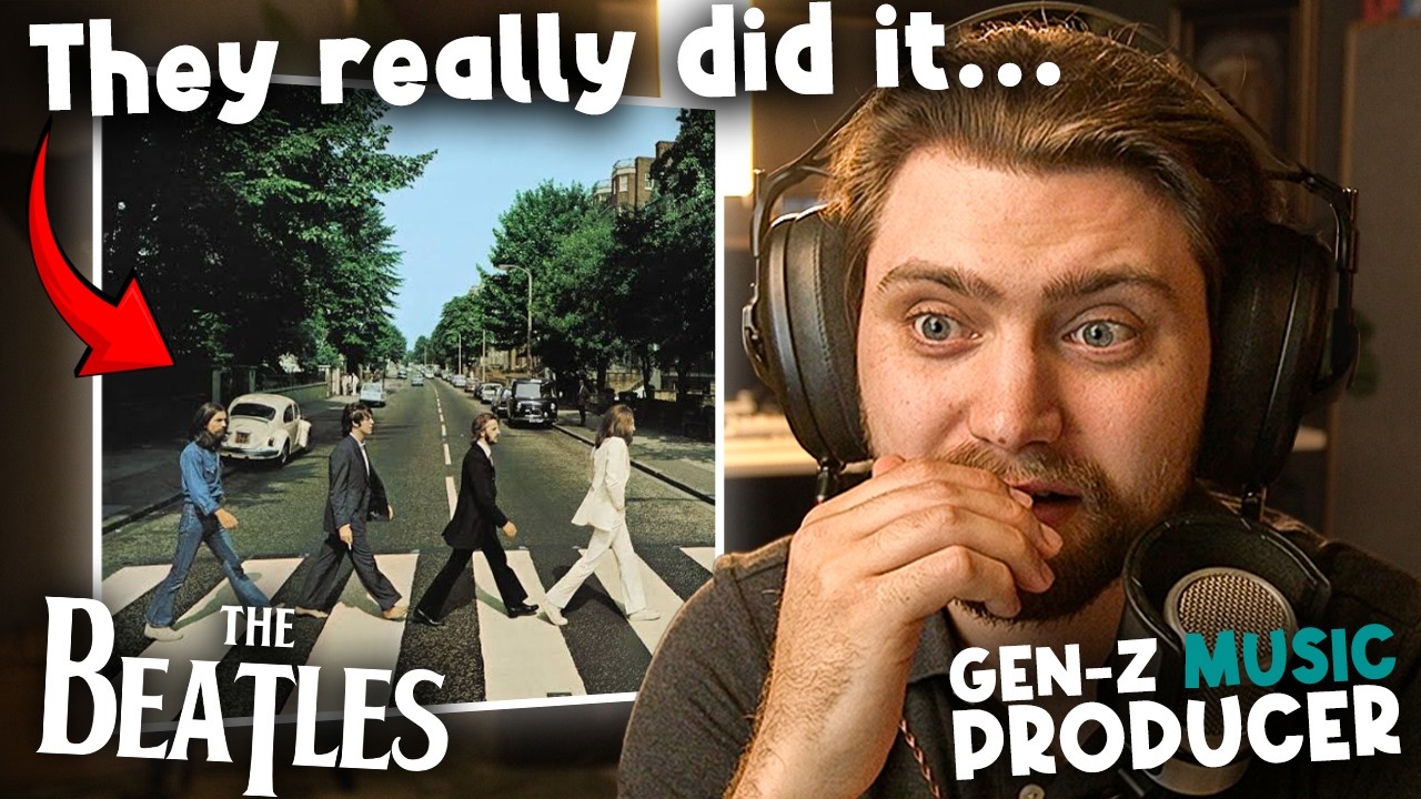 Что ж... Давайте послушаем Abbey Road | Реакция музыкального продюсера поколения Z