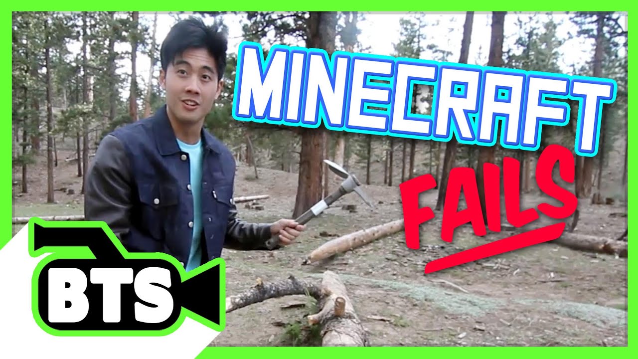 Реальные неудачи Minecraft (BTS)