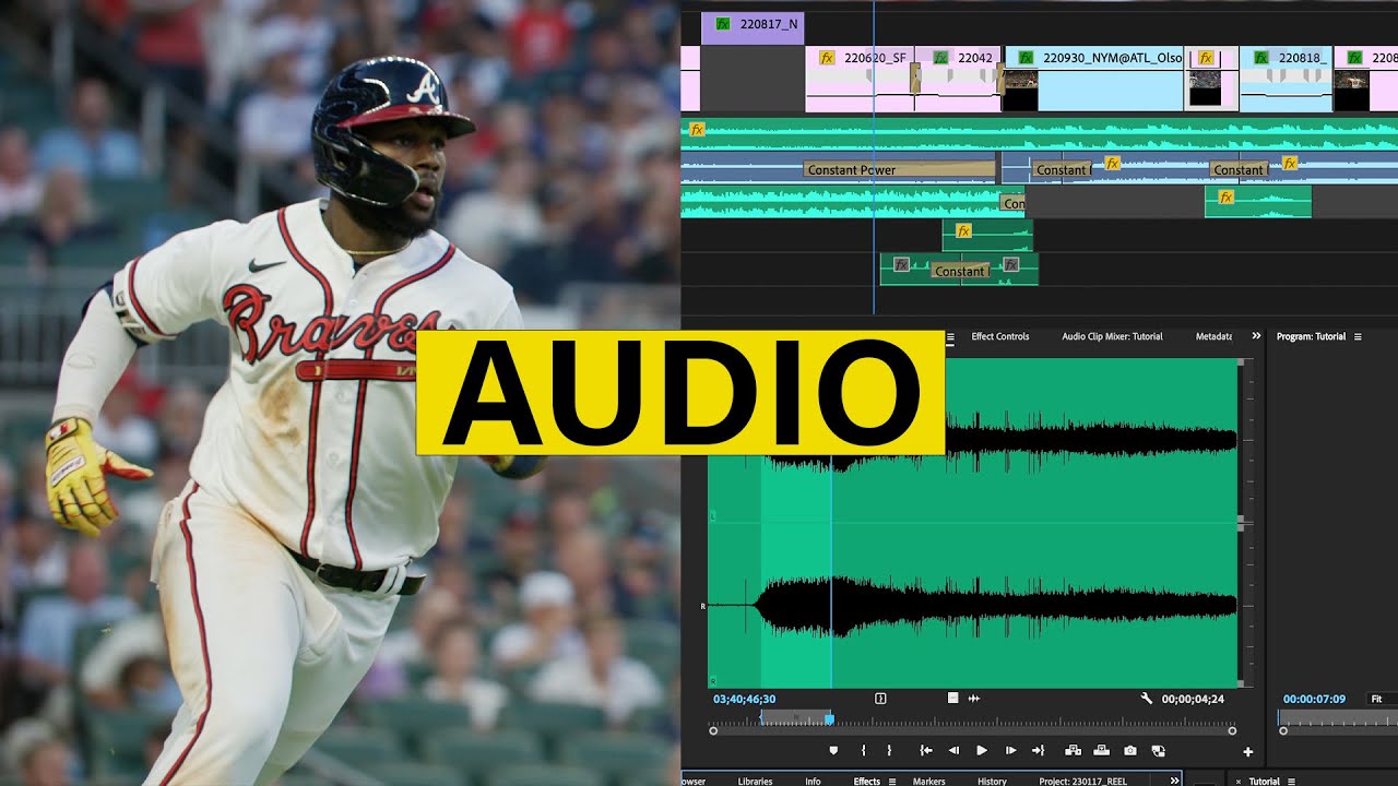 Edit AUDIO for sports HYPE videos