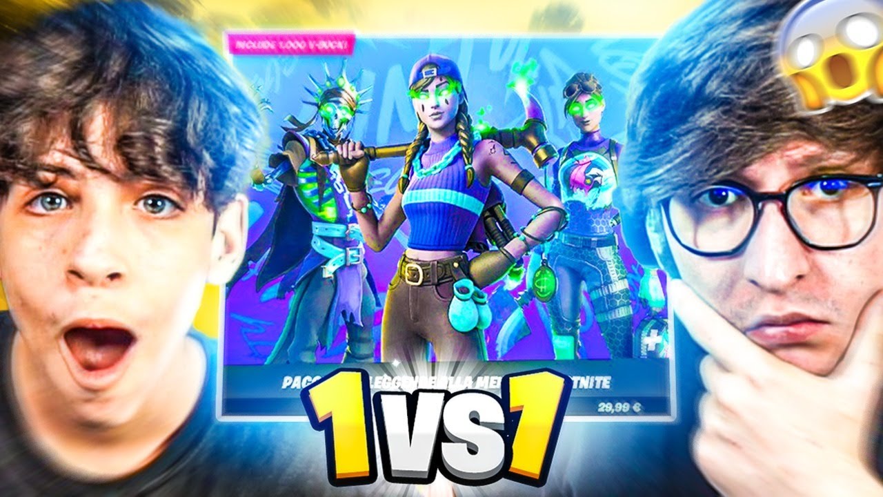 1vs1 con MIO FRATELLO per VINCERE IL BUNDLE! FORTNITE ITA