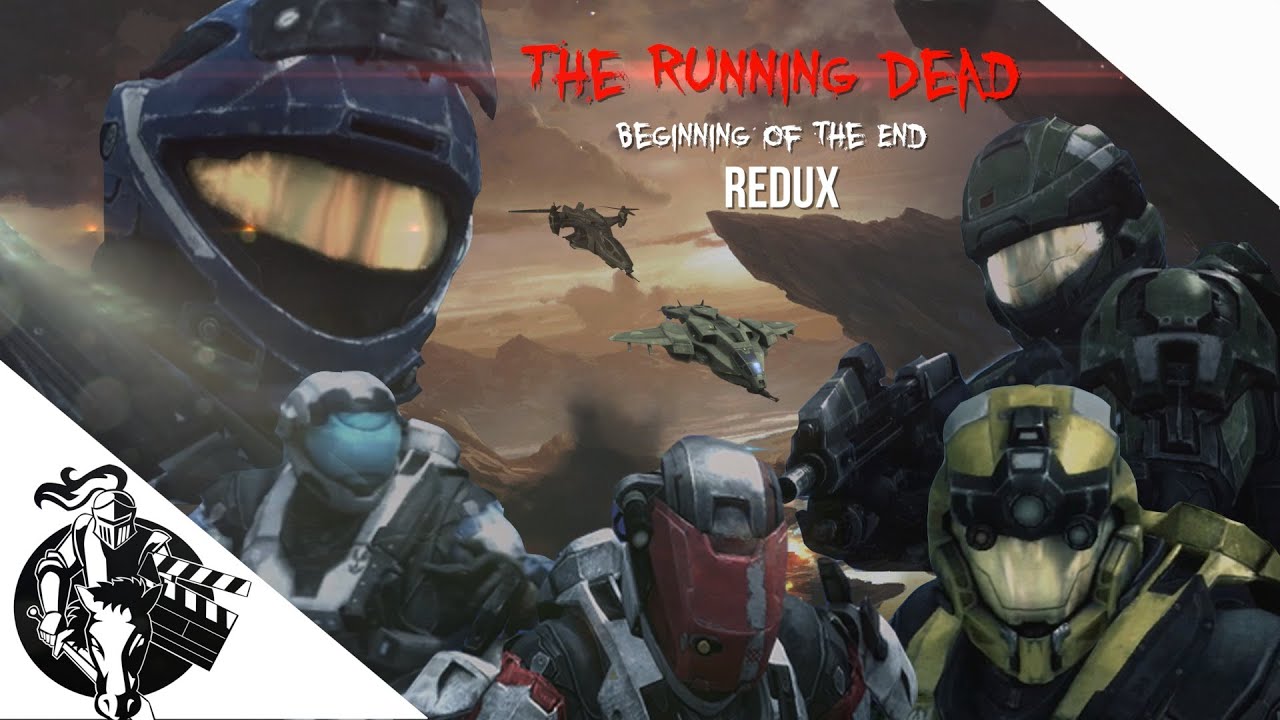 Бегущие мертвецы REDUX: Начало конца (Halo Reach Zombie Machinima) Часть 1 - Ремейк
