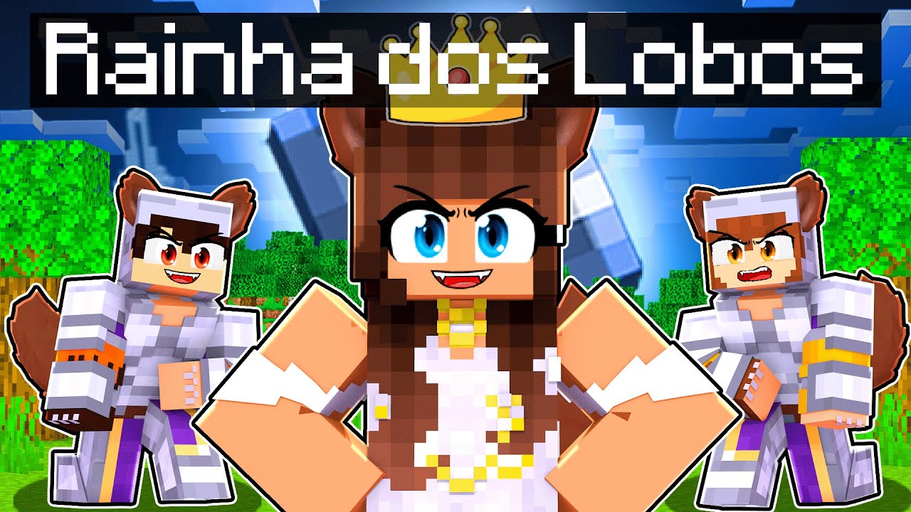 MIIKA virou RAINHA dos LOBOS no Minecraft ◂Miika▸