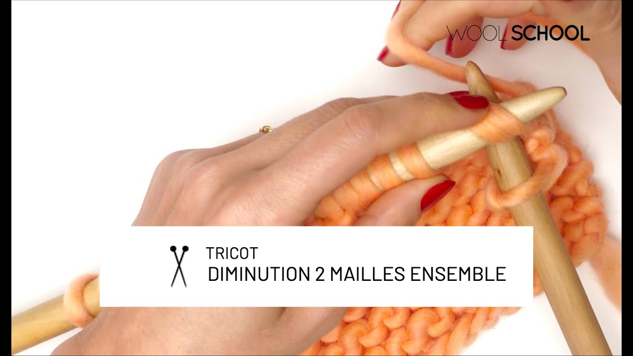 Diminution double tricot : Techniques tricot