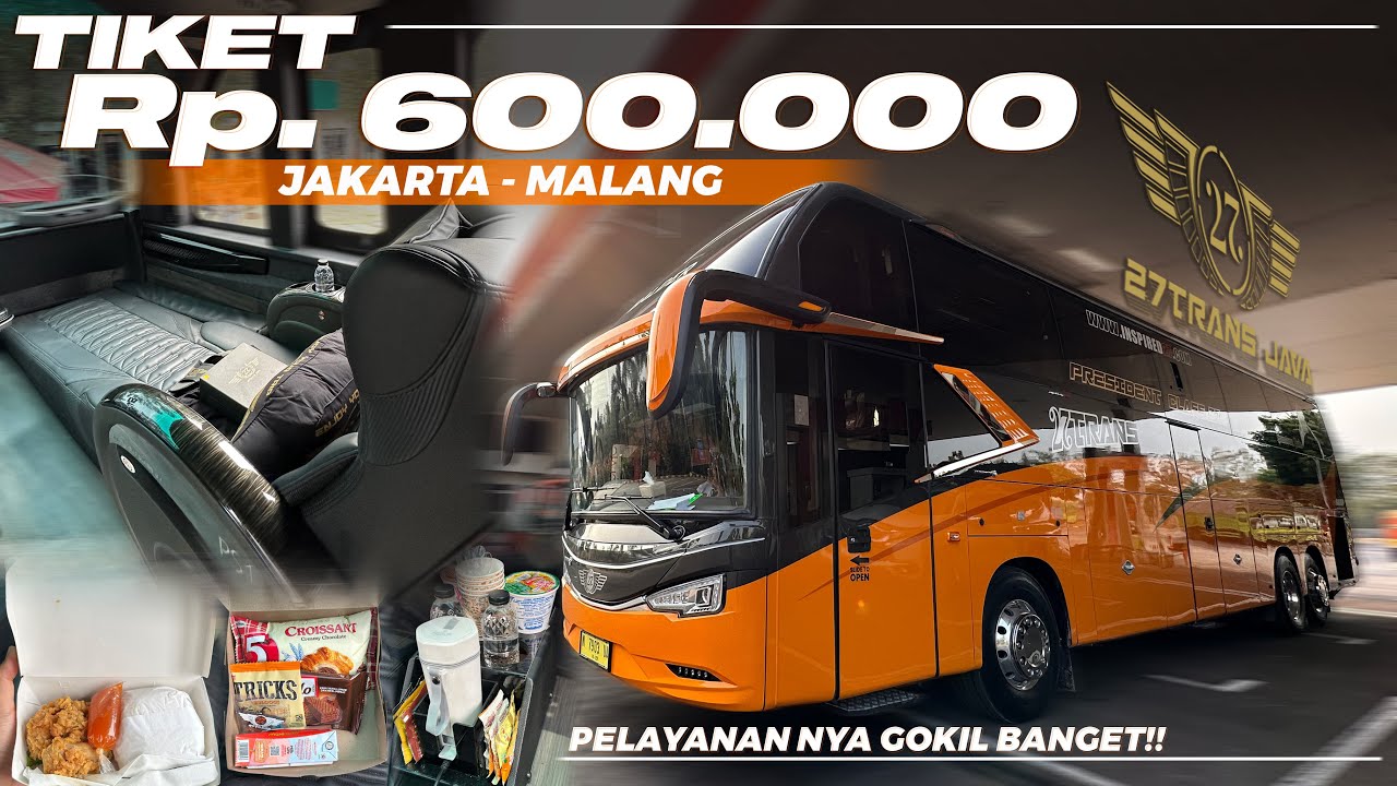 PRESIDENT SLEEPER, APAKAH SEBANDING DENGAN HARGANYA ⁉️Trip Jakarta - Malang with 27 Trans BALDER