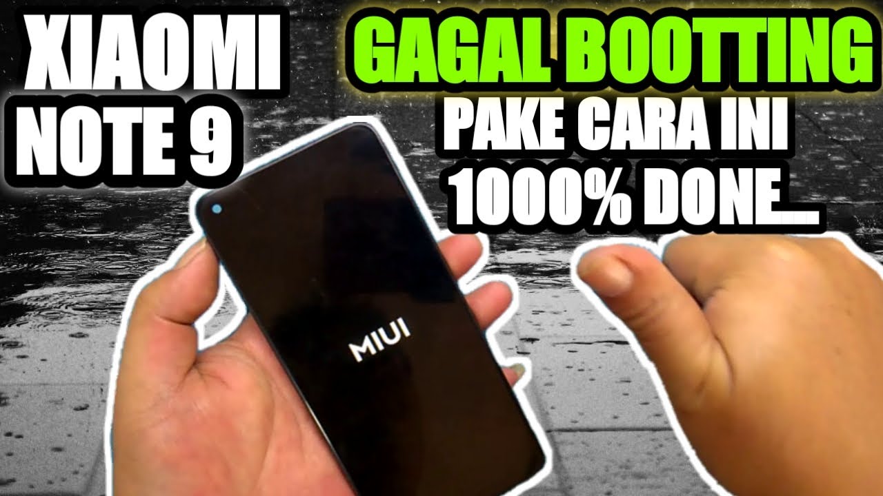 SERVIS XIAOMI REDMI NOTE 9‼️ GAGAL BOOTTING TIDAK BISA SAMPAI KE MENU⁉️ JKS opreker handphone