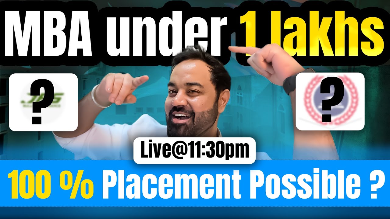 MBA Fee Under 1 Lakh | Low Cost B Schools | BEST ROI B Schools | Cheap MBA Colleges In India