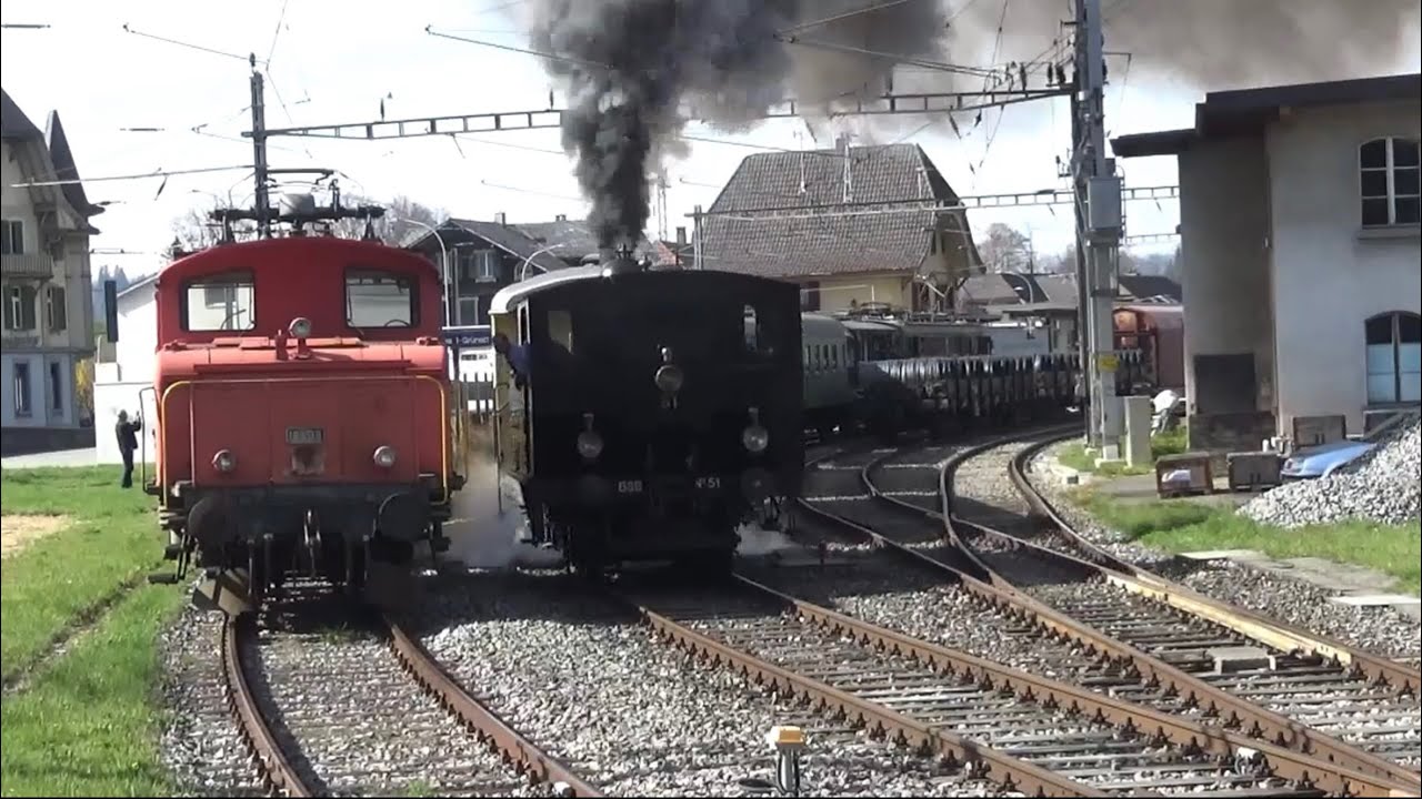 Ostermontag Dampfbahn Fahrt 9.4 2023