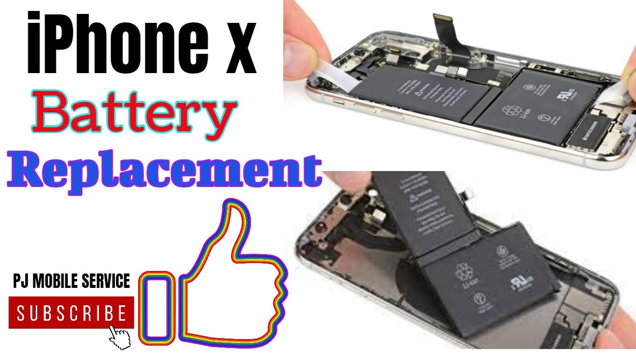 iPhone x battery replacement