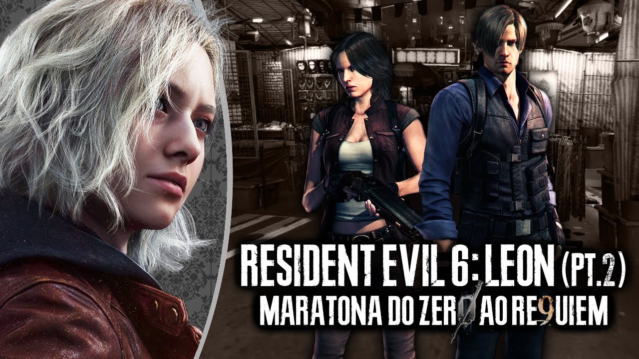 AO VIVO: Jogando RESIDENT EVIL 6 com LEON (Parte 2) | MARATONA Resident Evil do ZERO ao REQUIEM