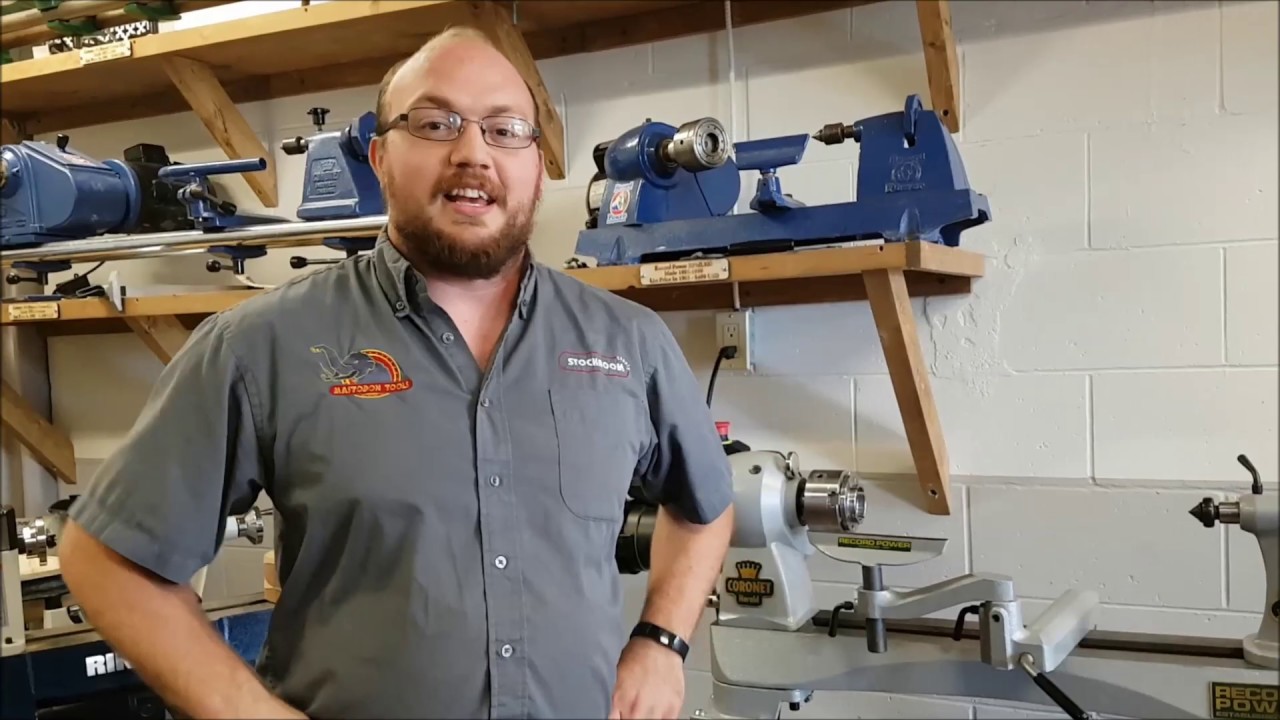 Coronet Herald Lathe Review With Marv Ens & Peter Hyde! Record Power EthAnswers
