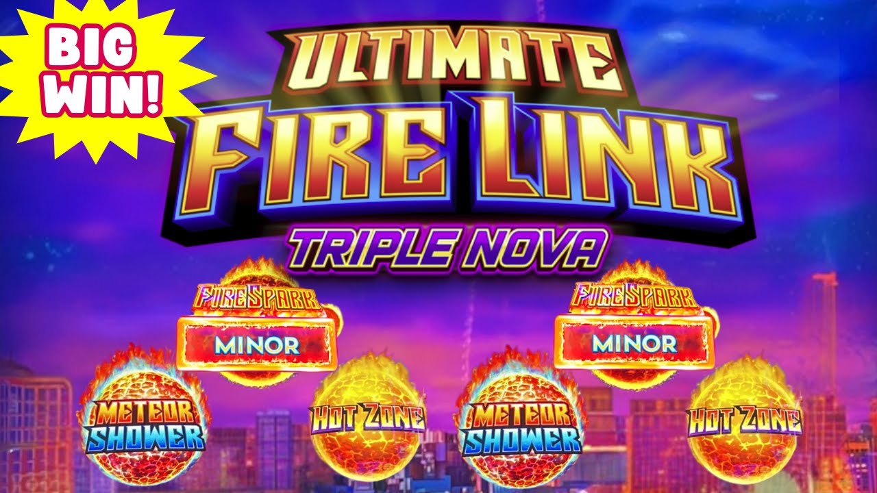 🔥 HUGE WIN on Ultimate Fire Link Triple Nova! First Time Playing & We Hit BIG! 🔥 #firelinkfriday