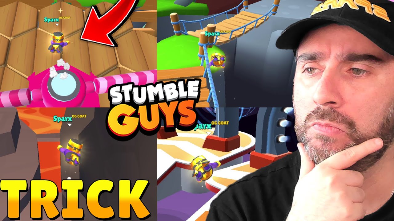 SE FAI QUESTI TRICK SEGRETI VINCERAI AL 100% su STUMBLE GUYS!
