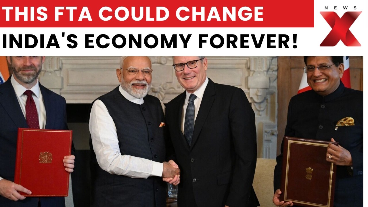 India-UK Free Trade Agreement Takes Effect Today, Boosting Exports & Economic Ties