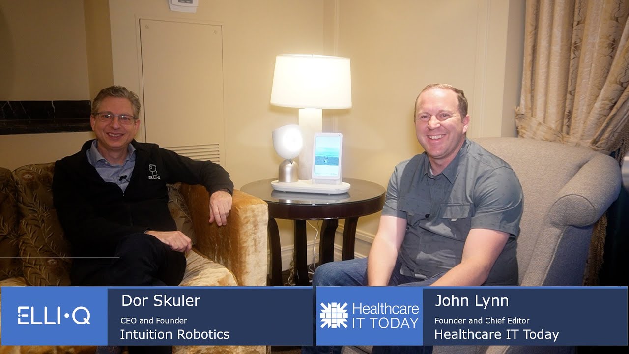 A Demo of the ElliQ Robot for the Aging Population