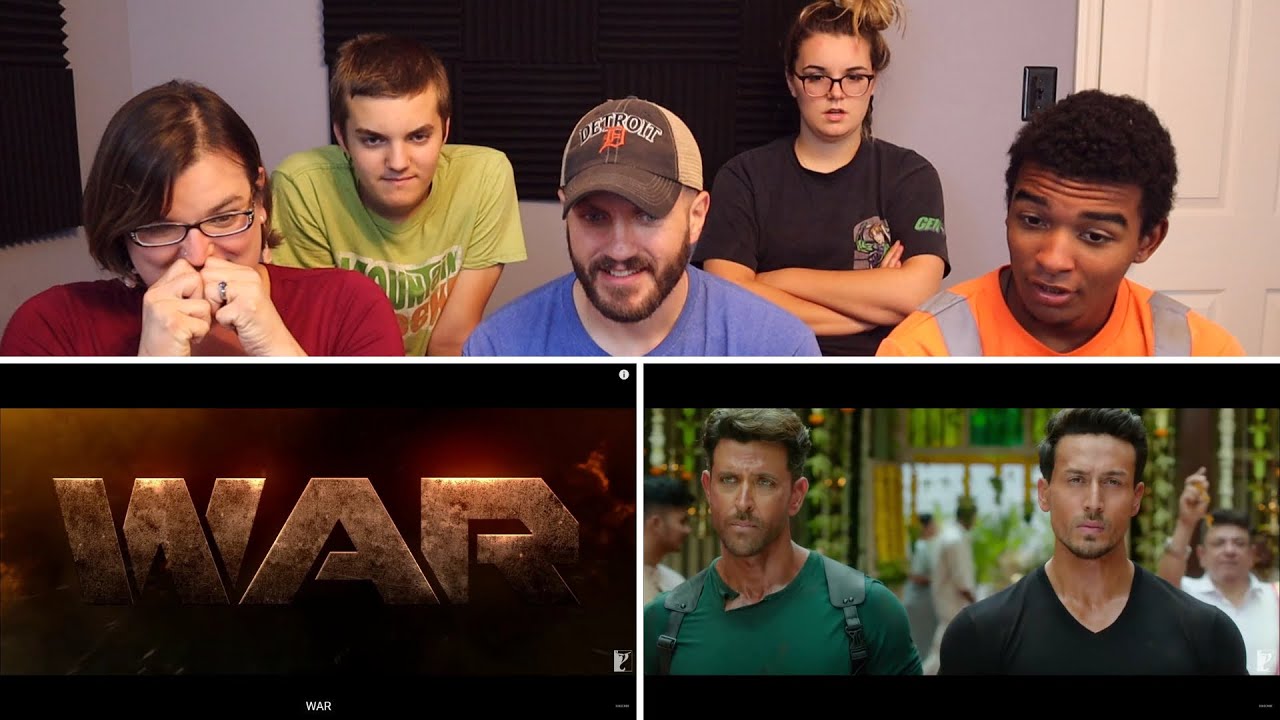 War | Official Trailer REACTION! | Hrithik Roshan | Tiger Shroff | Vaani Kapoor