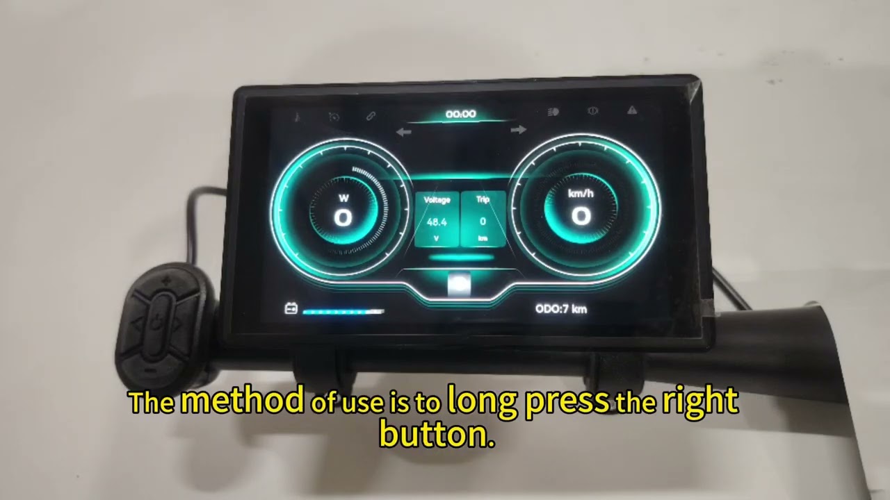 H8 ebike display Electric bike screen