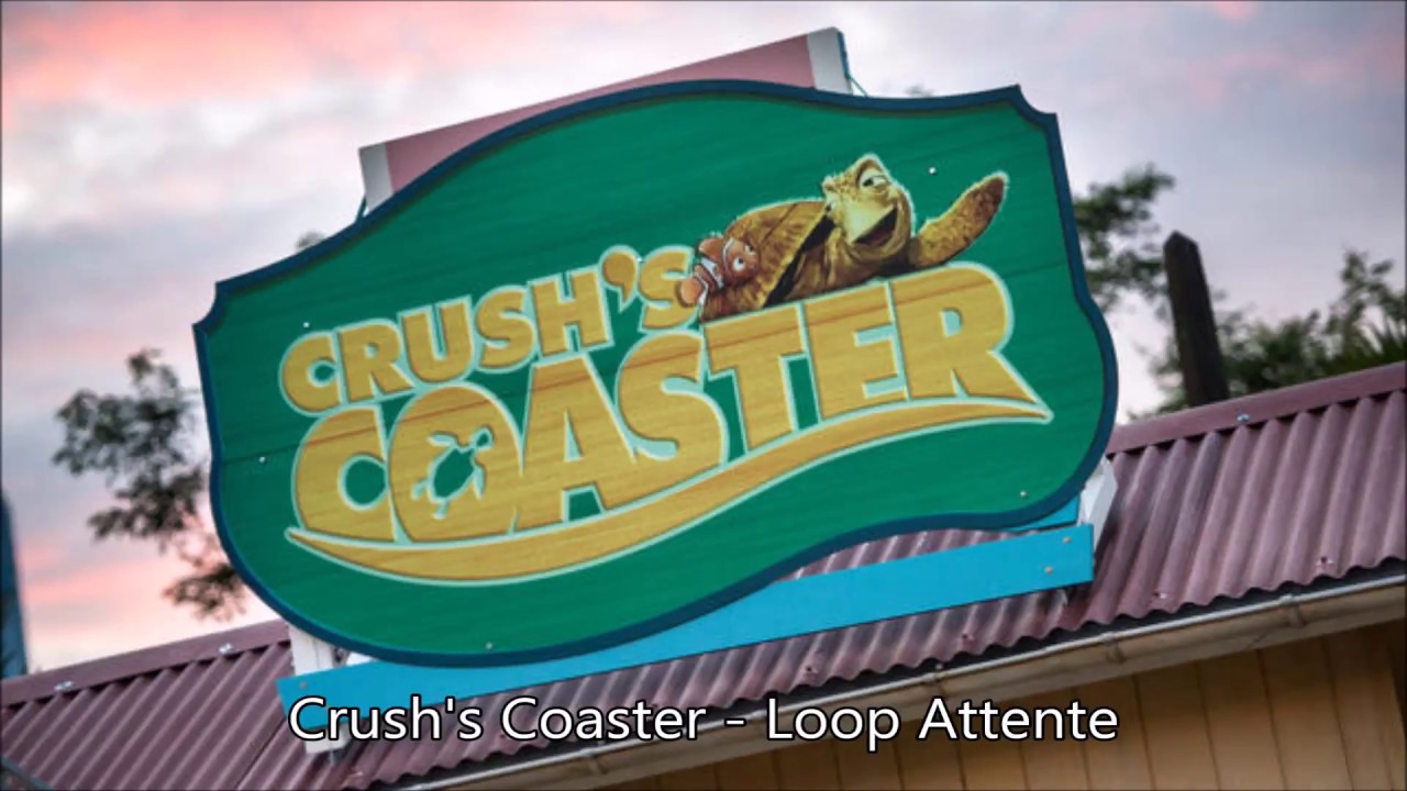 Crush's Coaster - Loop Attente - Walt Disney Studios Park - Disneyland Paris