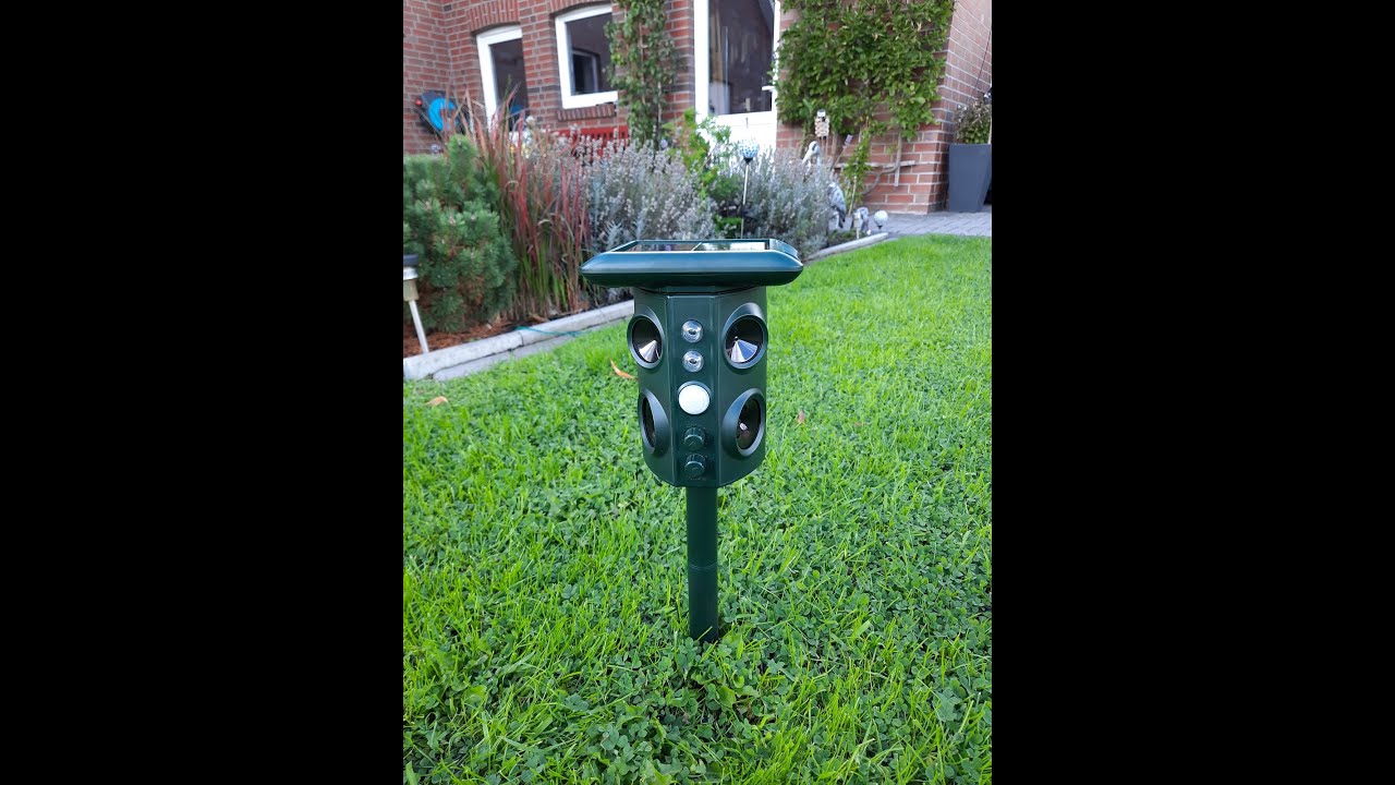 Reiher Abwehr Vogelabwehr Koi Teich  -  Ultrasonic Koi Pond Guard