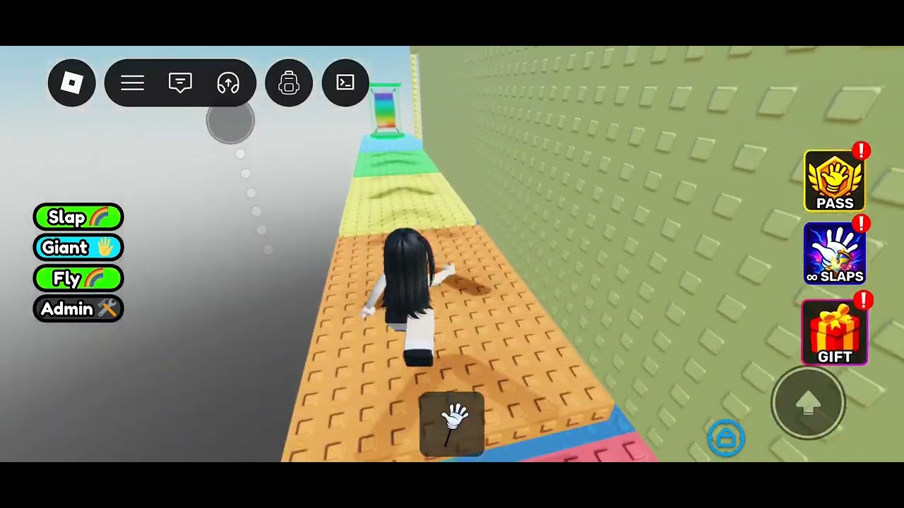 Jugando roblox sin ablar 