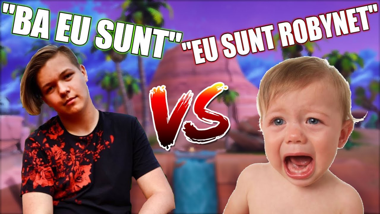 Am dat 1VS1 cu UN COPIL TOXIC DE 6 ANI care SE DADEA DREPT ROBYNET