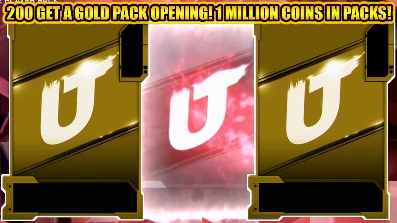200 GET A GOLD PLAYER PACKS! 1 MILLION COIN SERIES 6 PACK OPENING! | MADDEN 20 ULTIMATE TEAM