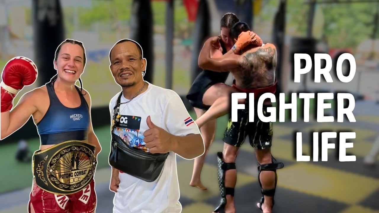 A Day in the Life of a Pro Muay Thai Fighter in Thailand | Fit Izz