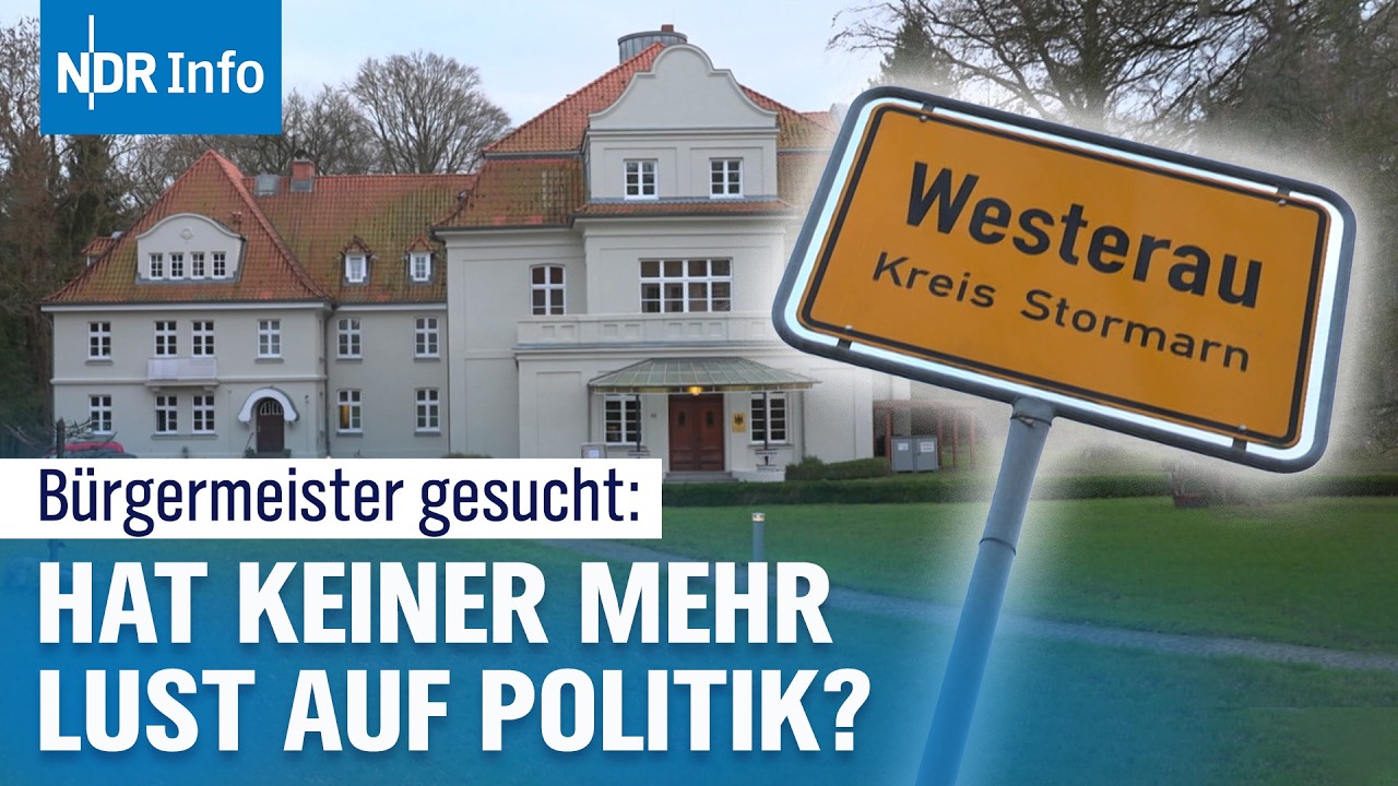 Gemeinde sucht h&auml;nderingend neuen B&uuml;rgermeister | NDR Info