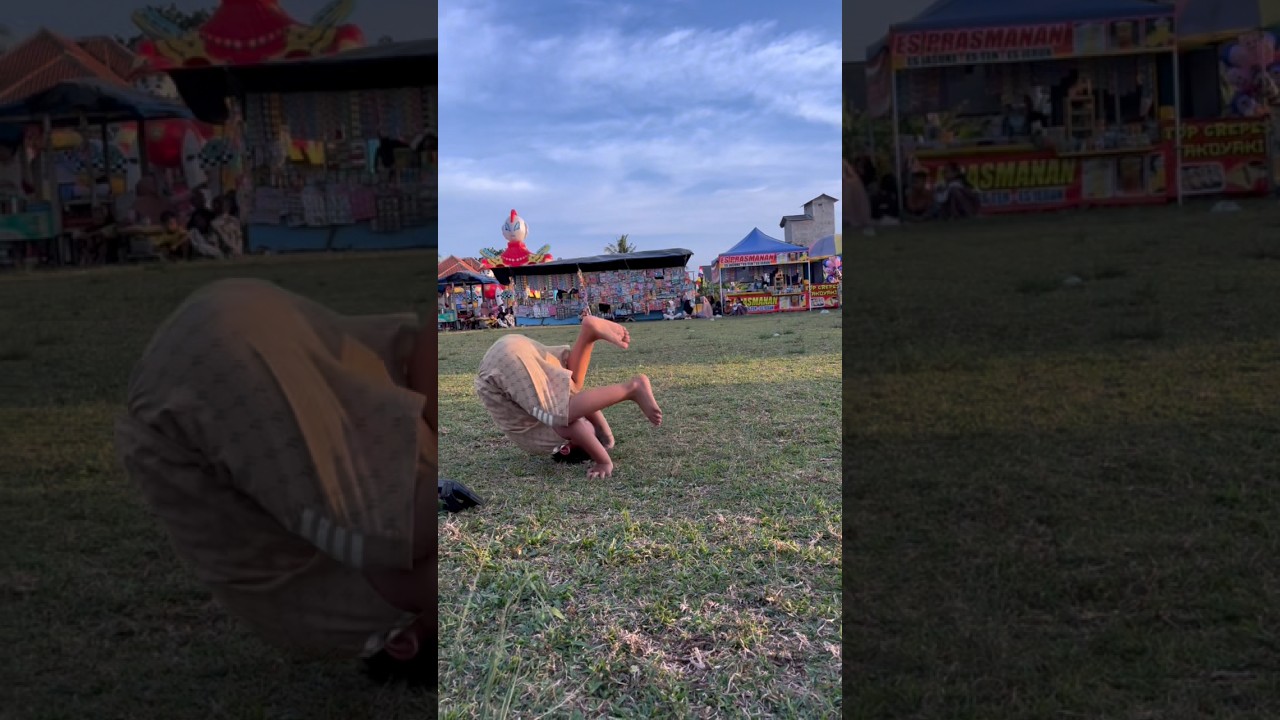 SALTO RAMPAK BARONG #minivlog #hiburanshorts #anakdesa #vlog