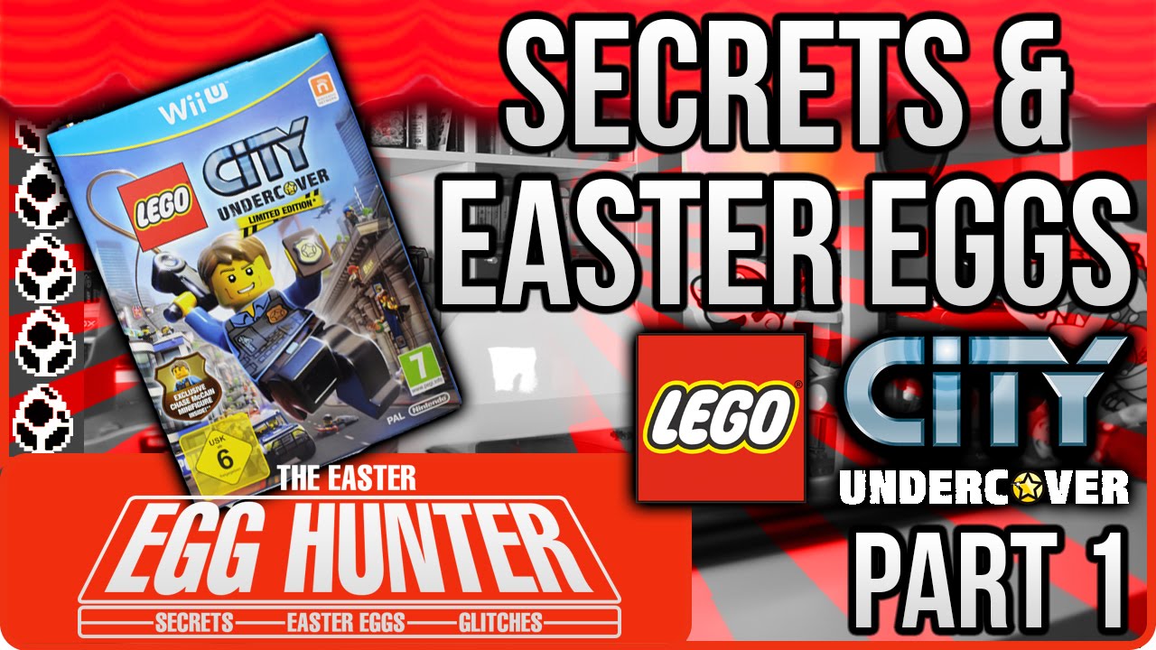 Best Lego City Undercover Easter Eggs Part 1 - The Easter Egg Hunter