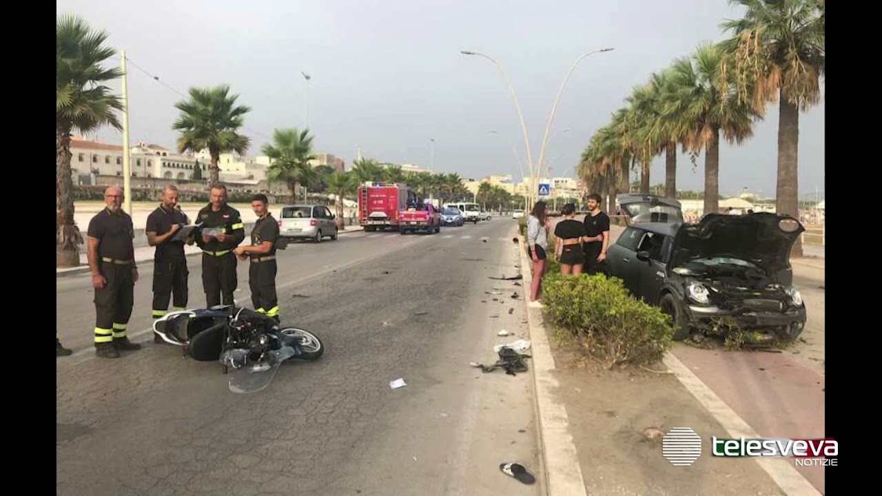 BARLETTA | Notte di San Lorenzo da incubo: 18enne in gravissime condizioni dopo un incidente in moto