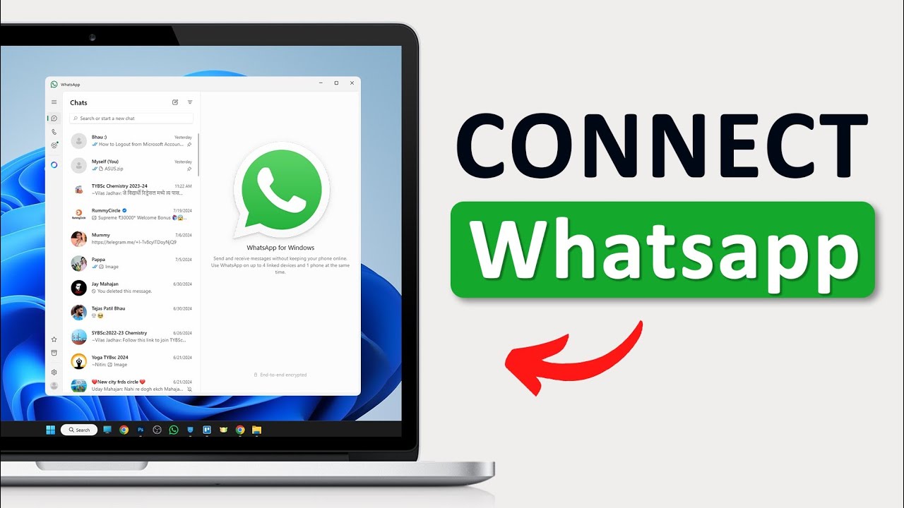 How to Connect WhatsApp to Laptop (Step By Step)