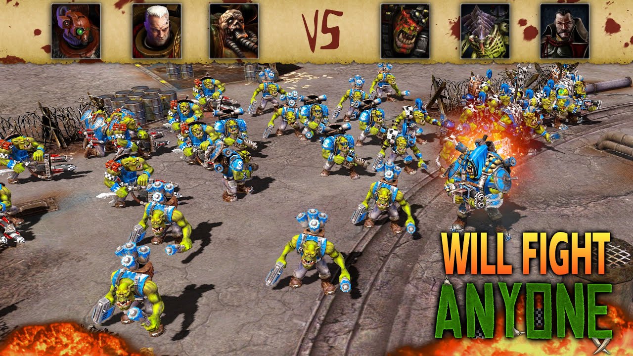Dawn of War 2 - 3v3 | Endymion + AlphaLegion + Arise [vs] Night Stalker + Gigandy + Piluco