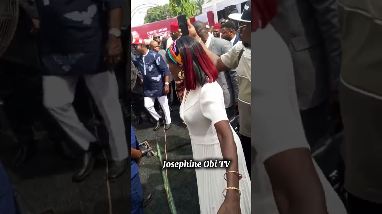 Arrival of Governor Charles Chukwuma Soludos into the villa of hon Ifeanyi Ibezi for his 50 birthday