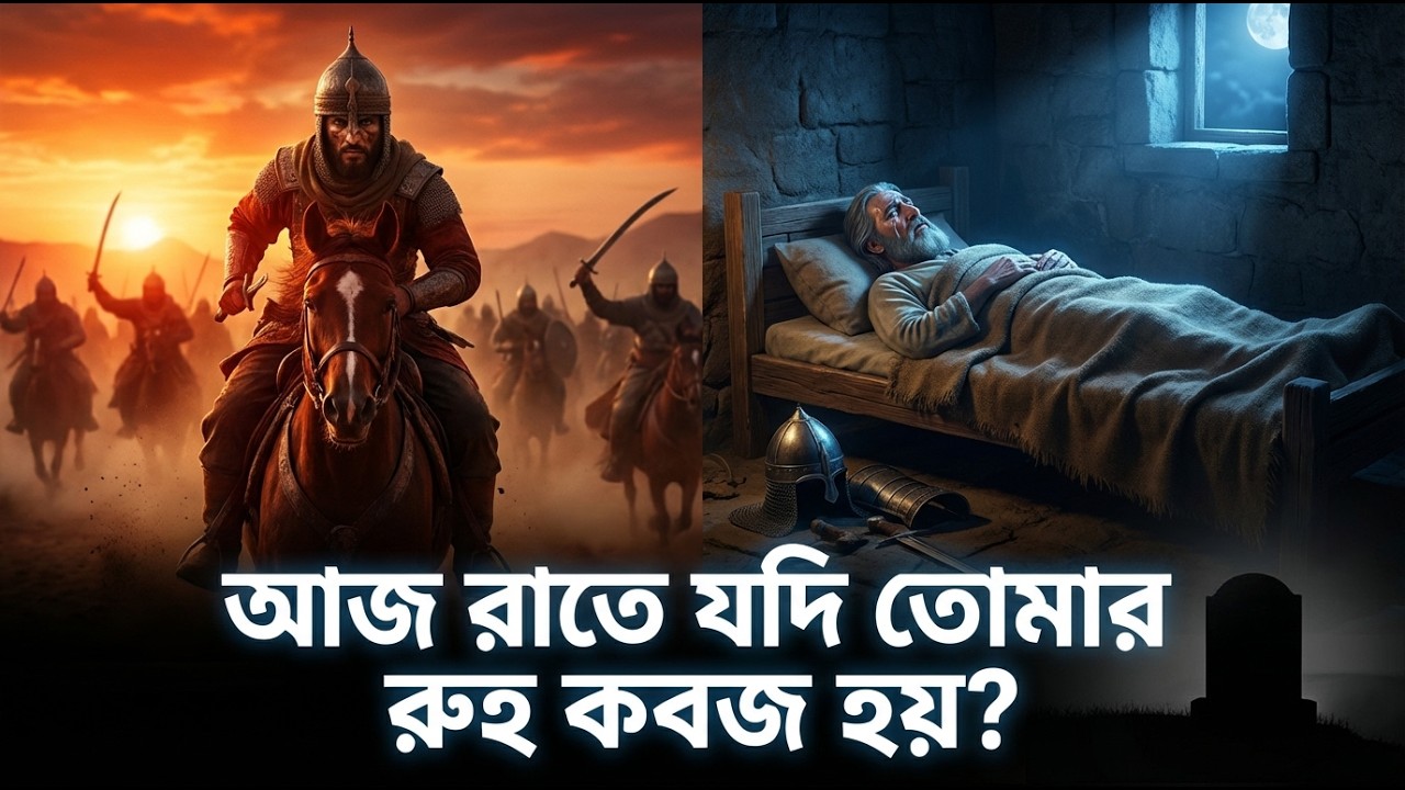 আজ রাতে যদি তোমার রুহ কবজ হয় । একটি ইসলামিক শিক্ষনিও গল্প । BD Muslim Voice
