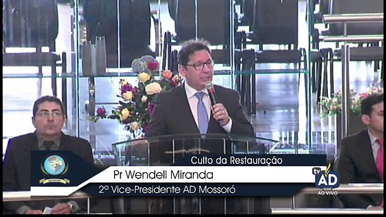 Culto da Restauração no Templo Sede da AD Mossoró - 11-01-17 - Parte 1/2