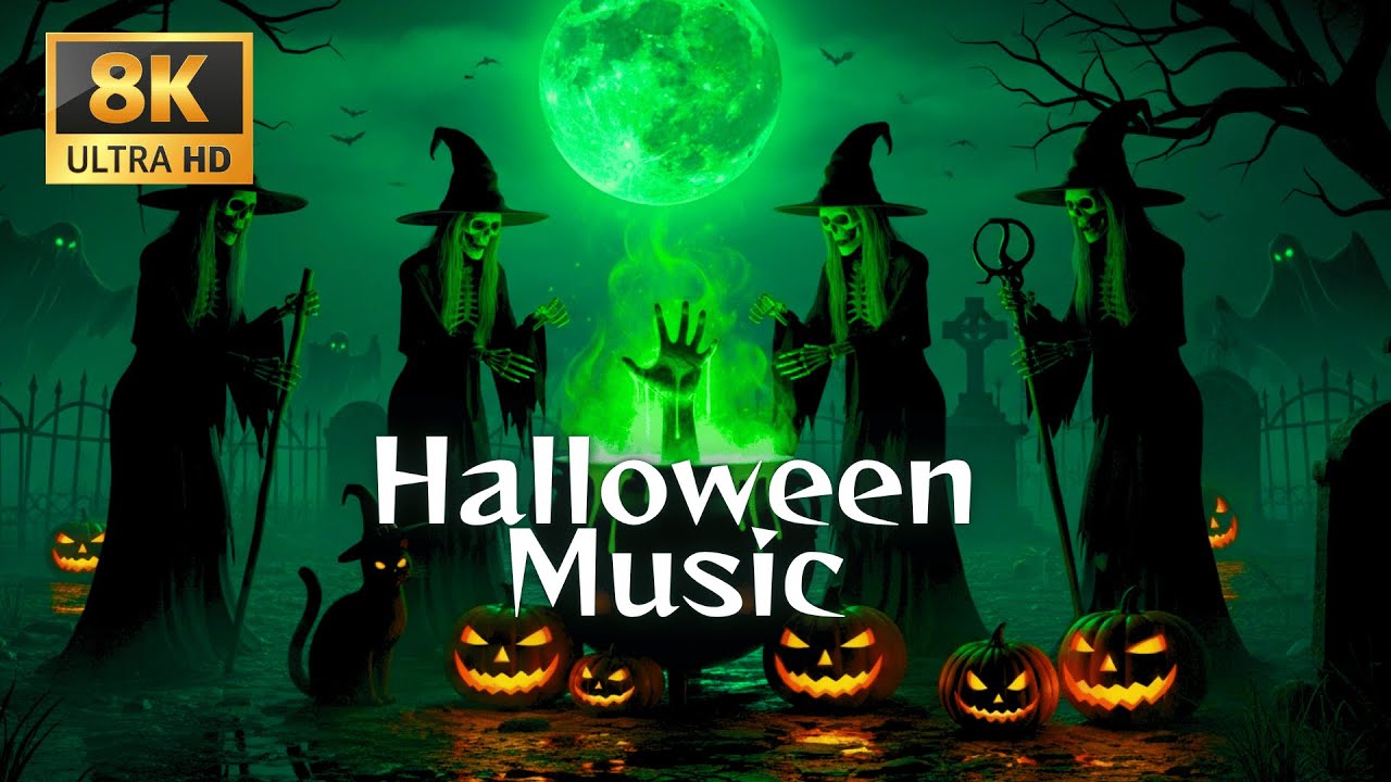 Halloween 2025 🎃 Haunted Pumpkin Village 👻 Relaxing Spooky Background Music for Calm Sleep Deep