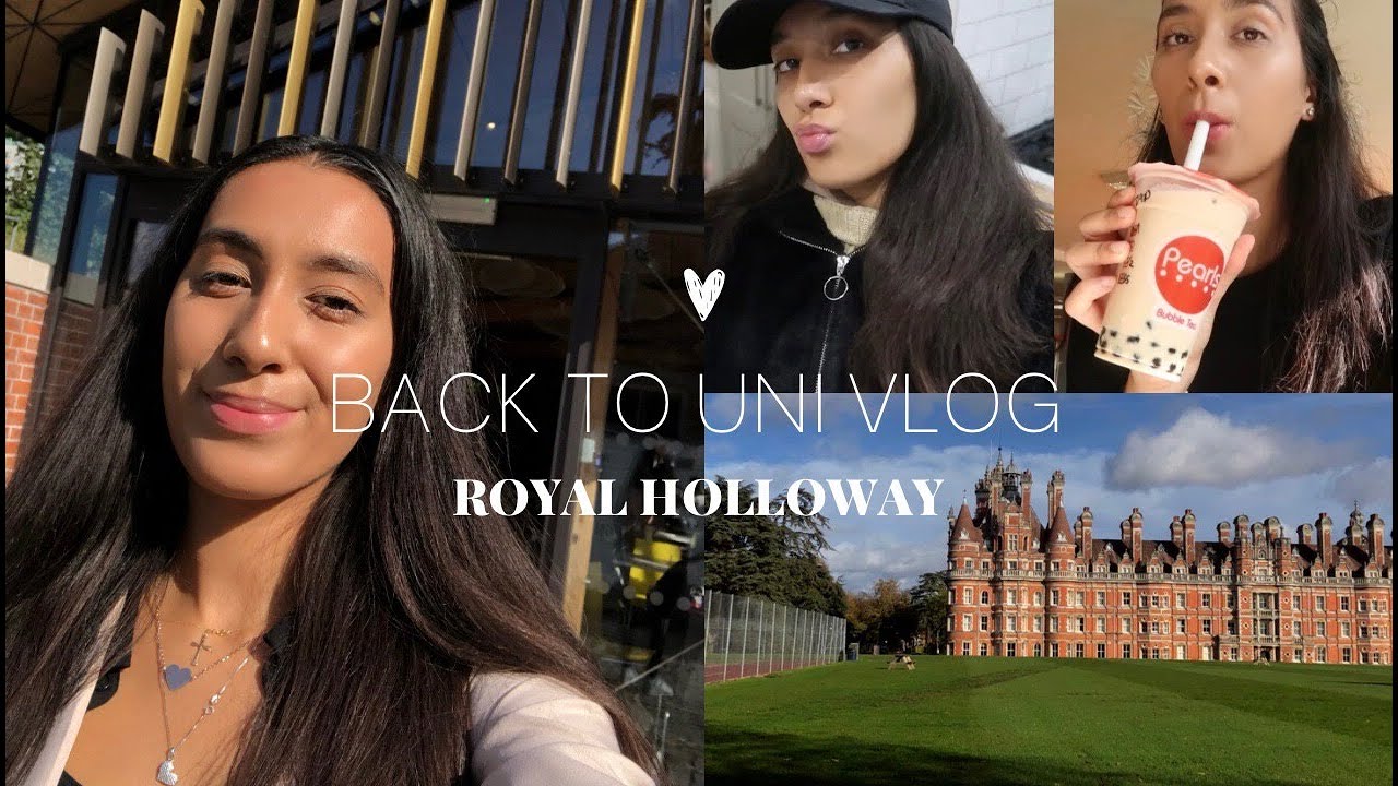 FIRST DAY BACK IN UNI VLOG | royal holloway university ~ after summer break | Luisa Love ♡