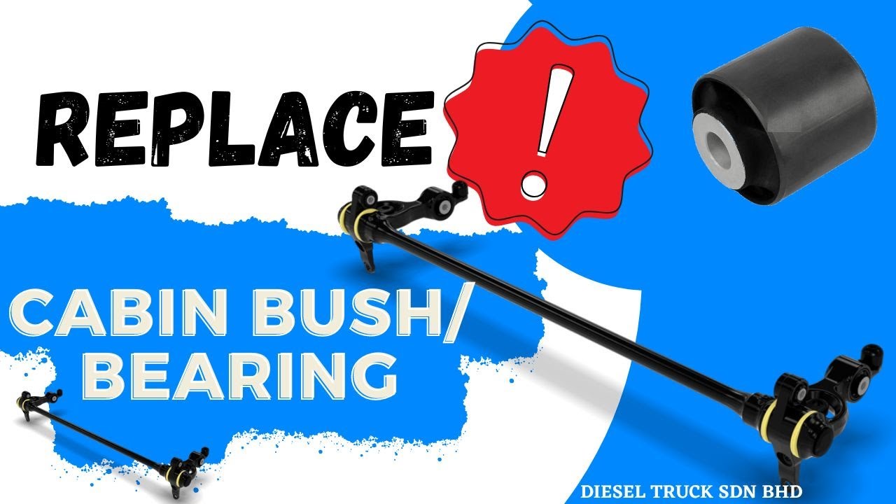 How to Change the Cabin BUSH SCANIA || SCANIA Cabin BUSH Change #2023 #scania #service #cabin #work