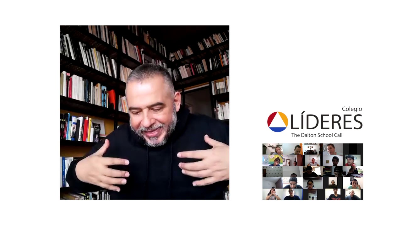 MARIO MENDOZA EN EL COLEGIO LÍDERES